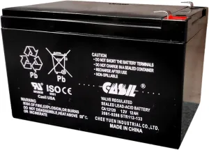 Casil 12V 12Ah Replacement Battery Compatible with QFX PBX-3081BT Schumacher Instant Power Jump Starter Trac T10108 Electric Anchor Winch Wagan 2464 Powerdome LT Jump Starter Westinghouse WH6500E