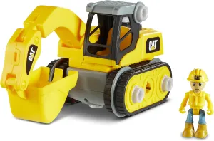 CAT Construction Toys, Construction Junior Crew, Build Your Own Excavator Building Toy, Ages 3 and up