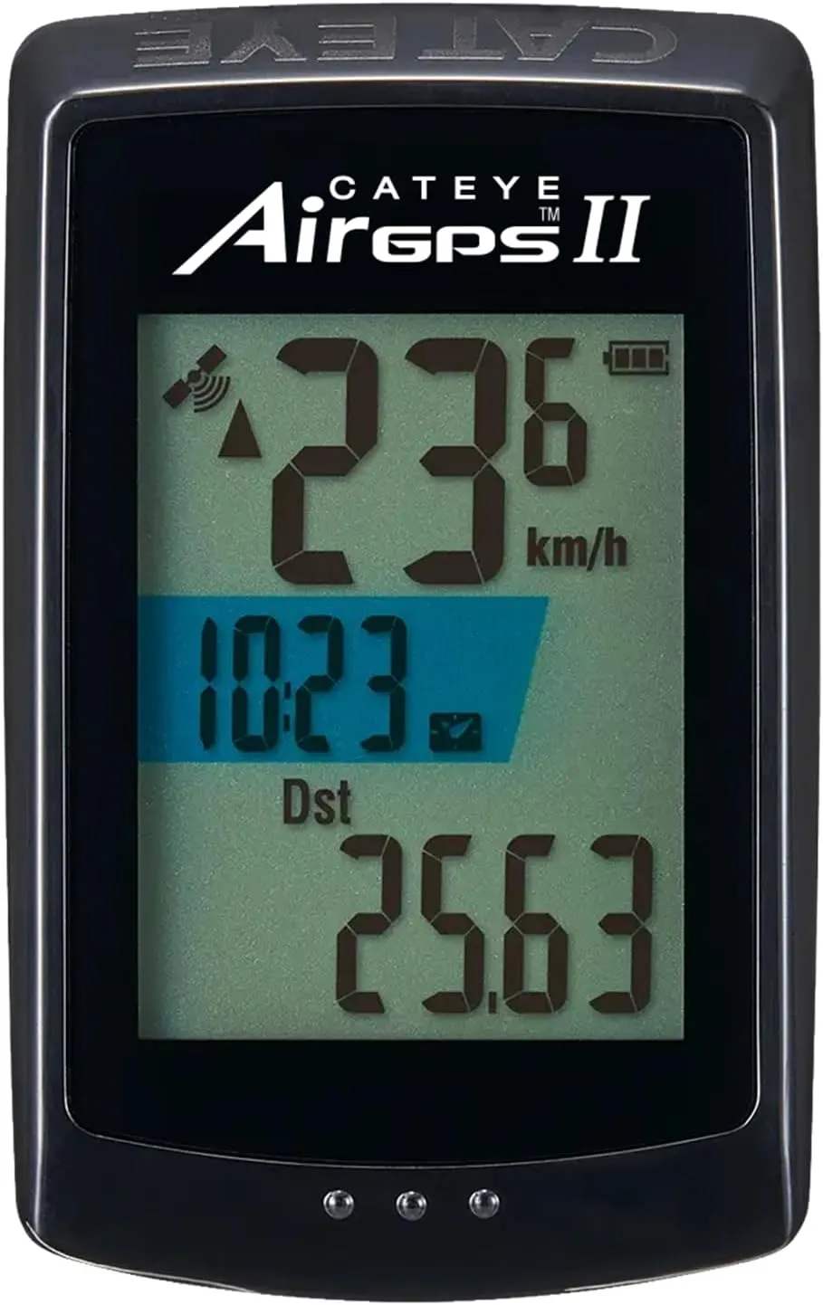CATEYE AirGPS USB Rechargeable Bike Computer – GPS Cycling Computer with Bluetooth ANT , GPS Bicycle Speedometer, FlexTight™ Mount, IPX7 Waterproof, Auto Backlight Display, Ride Upload