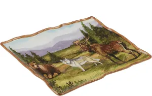 Certified International Mountain Summit Rectangular Platter,16" x 12"