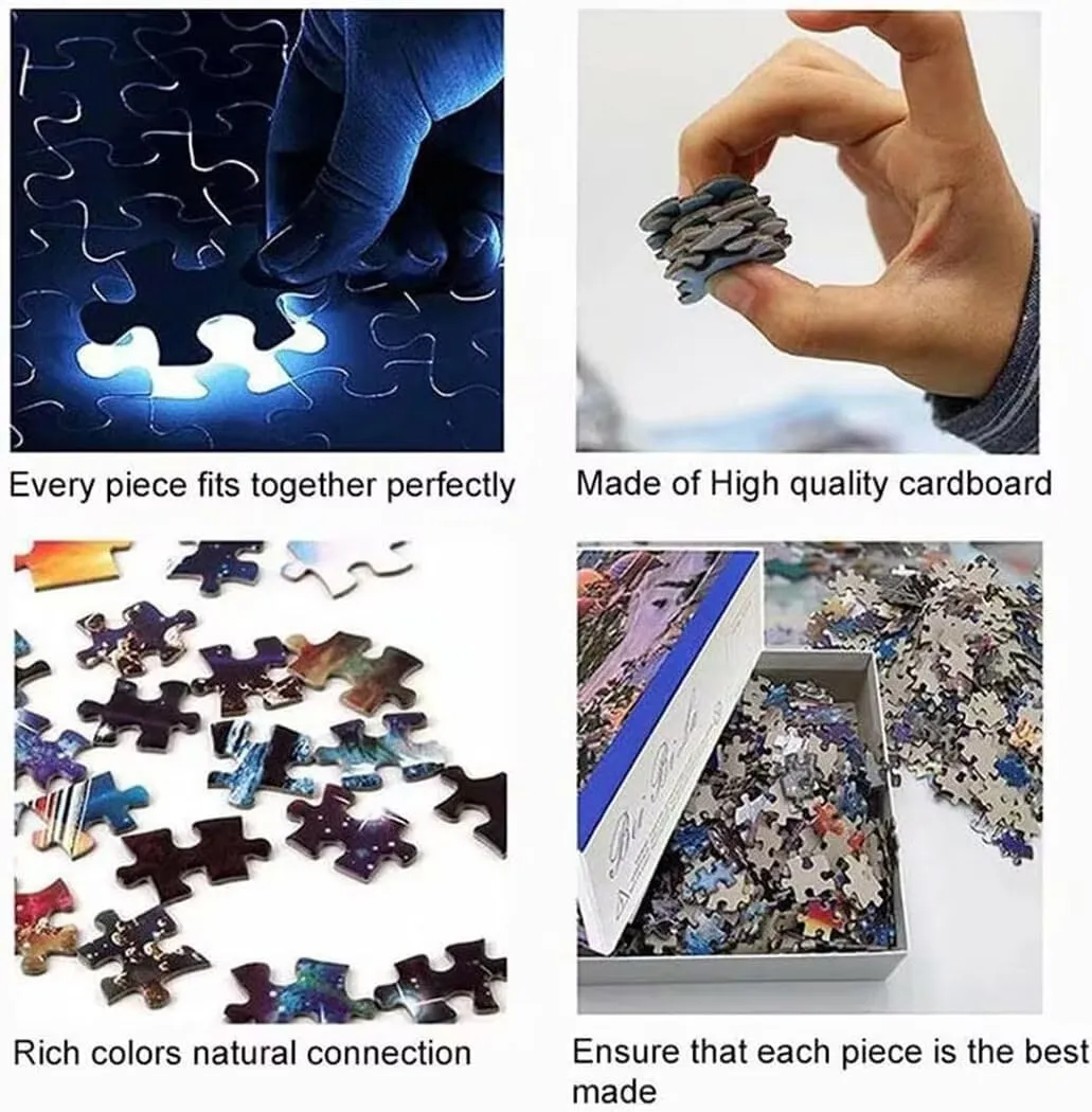 Challenging and Mysterious Jigsaw Game Featuring Deep Sea Anglerfish 500 Piece Puzzle for Adults and Marine Life Enthusiasts Wall Decor and Family Fun Gift