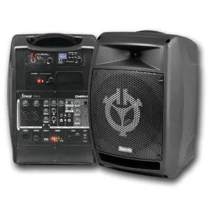 Chiayo Stage Pro 200-watt Portable PA System, Bluetooth/SD/USB Player Recorder