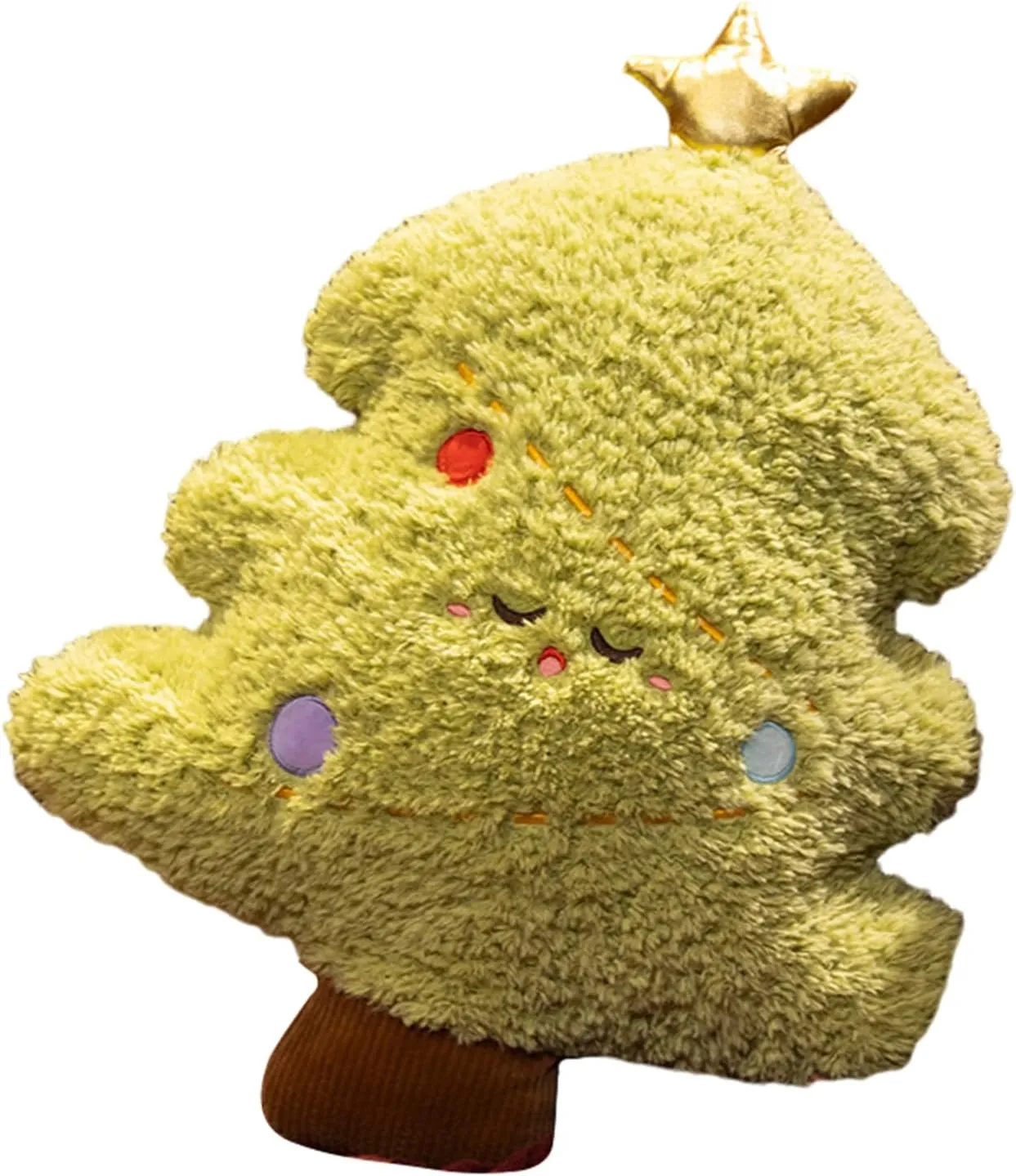 Christmas Dolls Decorations, 1PC Cartoon Christmas Tree Snowman Rabbit Shape Stuffed Animal Plush Doll for Boys and Girls Xmas Decorations Home Office Car Sofa Ornament Christmas Tree