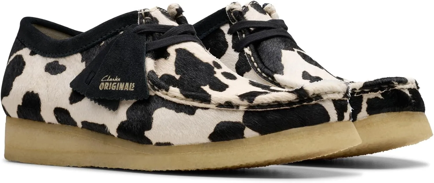 Clarks Originals Men's Cow Print Hair On Wallabee