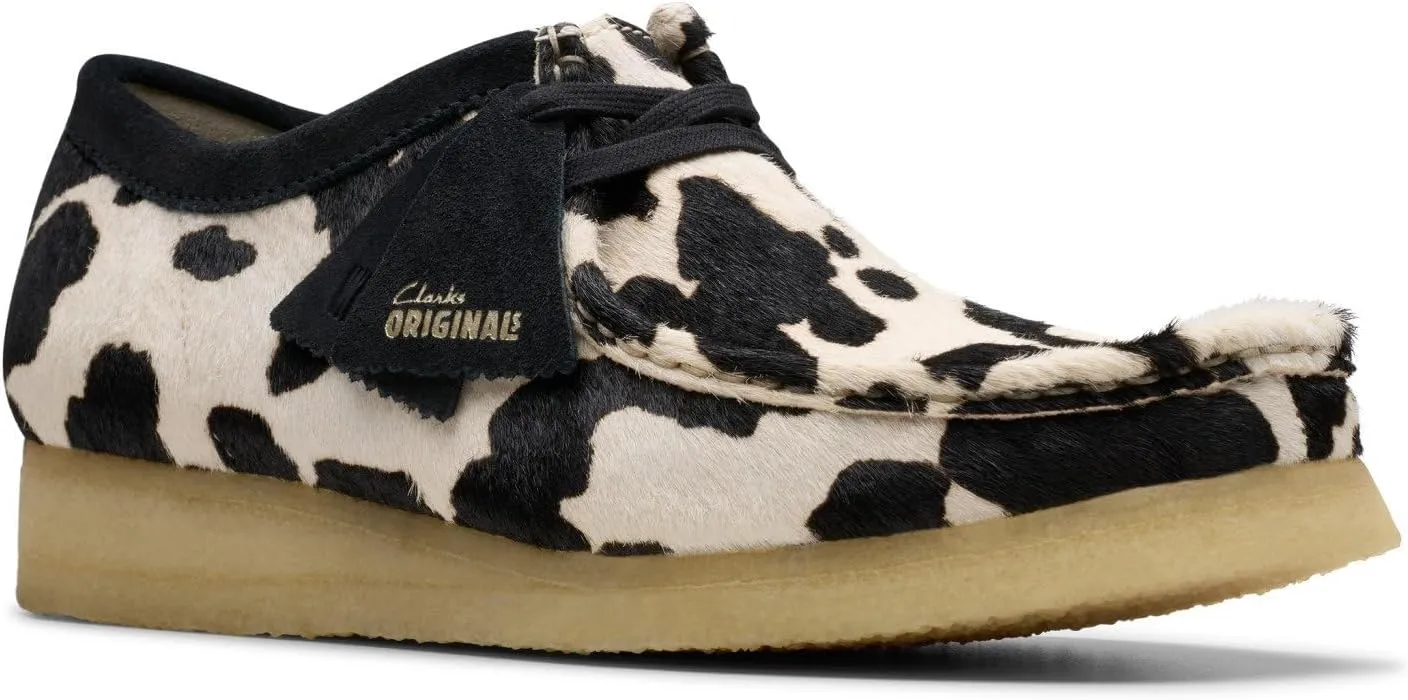 Clarks Originals Men's Cow Print Hair On Wallabee