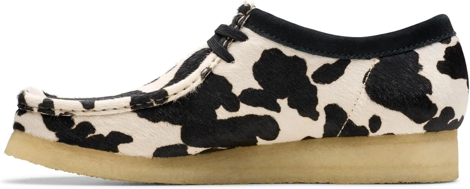 Clarks Originals Men's Cow Print Hair On Wallabee