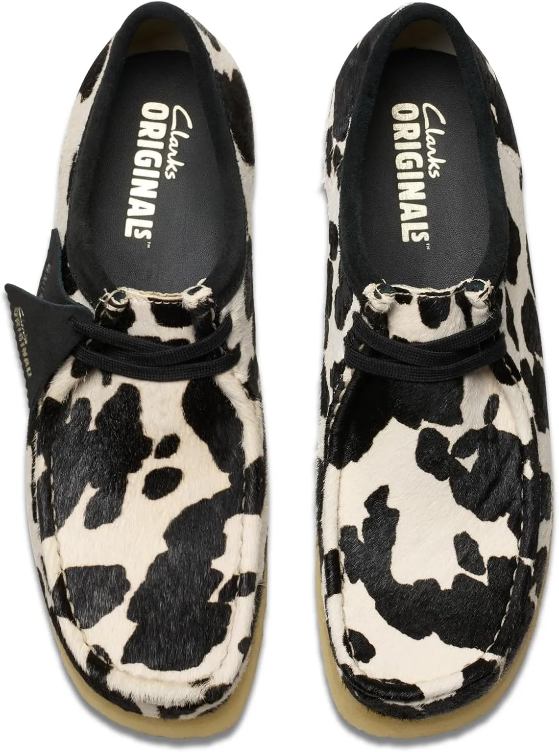 Clarks Originals Men's Cow Print Hair On Wallabee