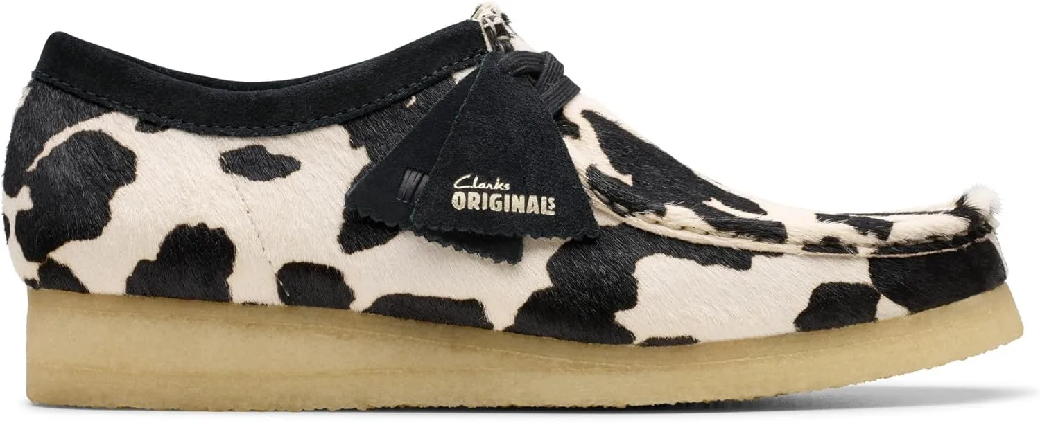 Clarks Originals Men's Cow Print Hair On Wallabee