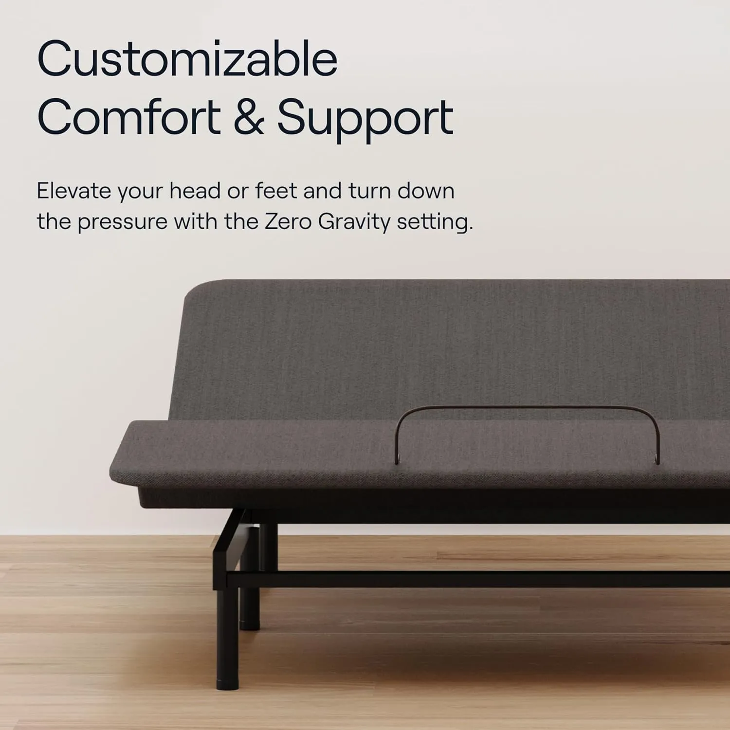 Classic Adjustable Base - Queen - Head & Foot Incline - Wireless Remote with Memory - Easy Set Up - Zero Clearance - Zero Gravity - Durable Frame