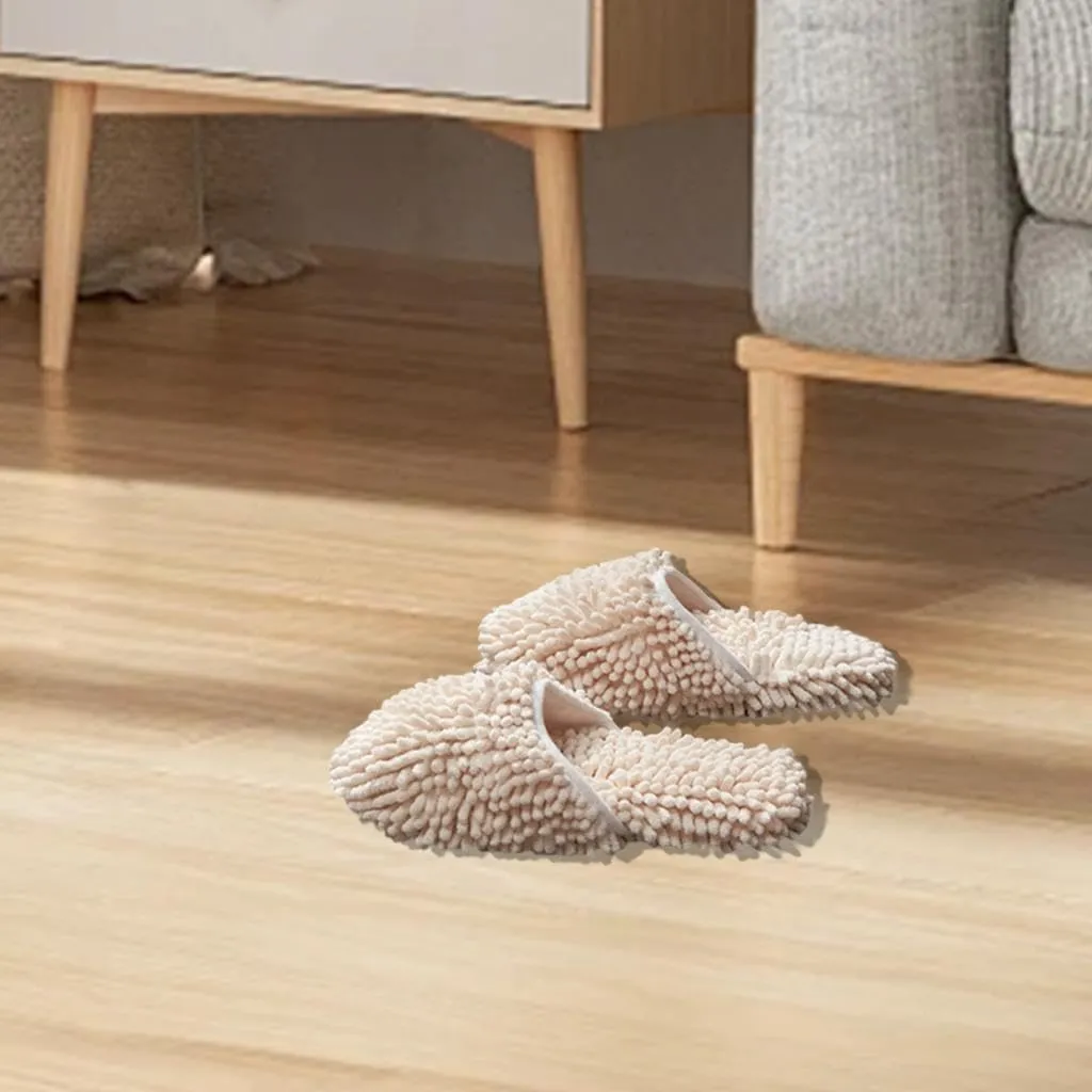 Cleaning Slippers Mop Slippers Dirt Tool Supplies Absorbent Base Board Cleaner Polyester for Dust Sweeping Living Room Office