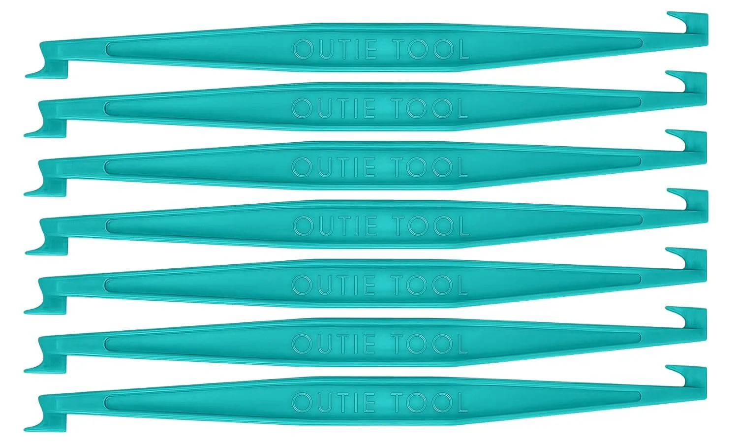Clear Aligner Invisible Braces Removal Tool | Outie Tool | Patented Design | 1 Pack Contains 7 (Pacific)