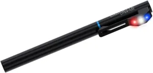 Code3 LiteStick 200 Lumens USB Rechargeable Programmable Pocket LED Flashlight - 1 Red, 1 Blue, and 1 White LED Light