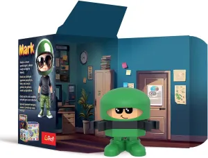 Connect Trefl Squad Blocks: Mark Figure - 5 Blocks of Different Shapes, Creative Toy for Adults and Children from 4 Years Old