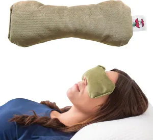 Core Products MicroBeads Dry Eye Compress Microwave Activated, Fast Acting to Help Oil Gland Function, Dry Eye, Microwave Heating Pad, Plush Fabric, Reusable, Made in USA