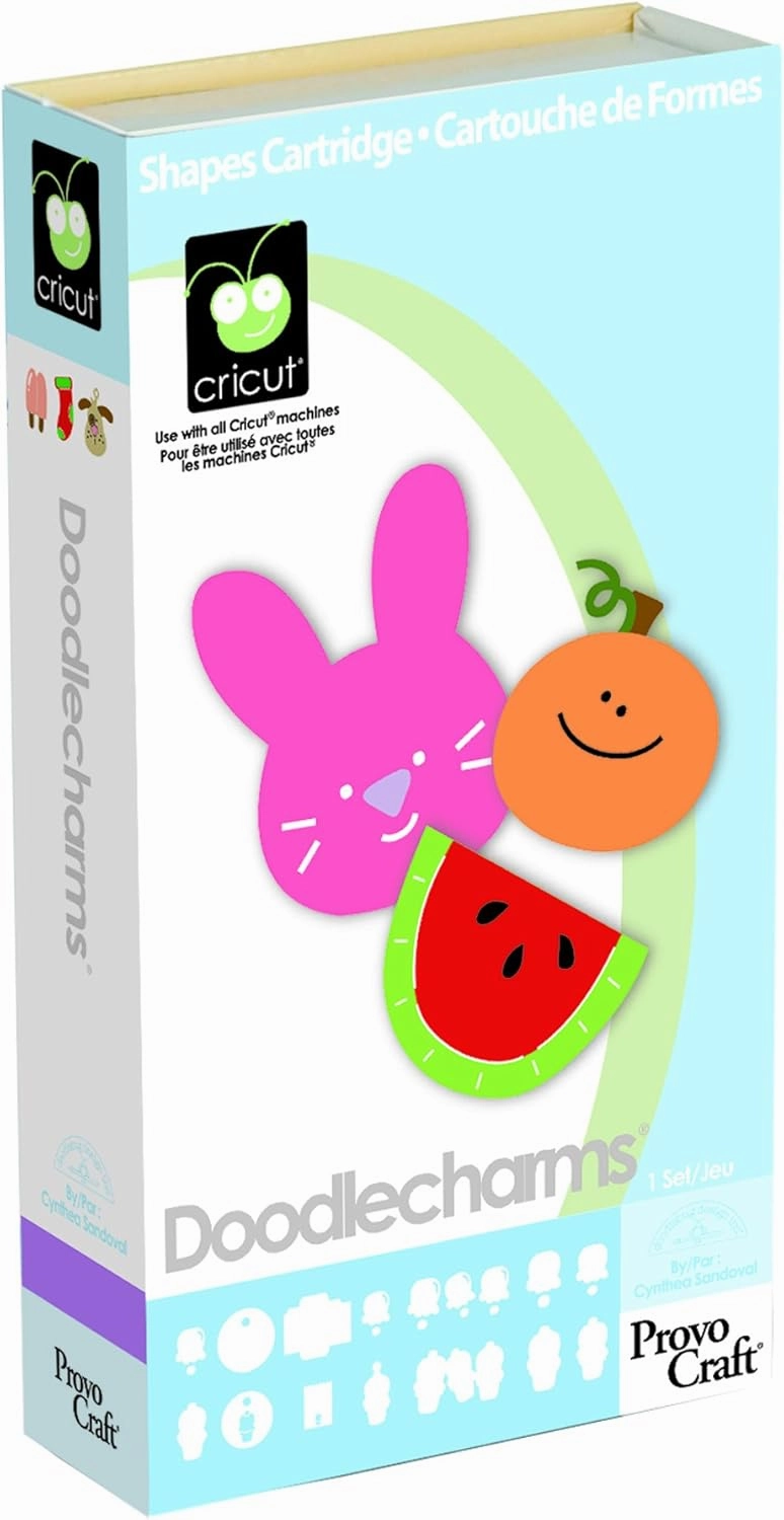Cricut Doodlecharm Cartridge, 50 Assorted Designs