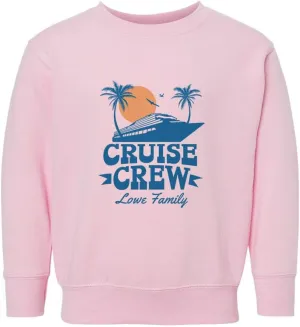 Cruise Crew Lowe Family Kids Sweatshirt Toddler