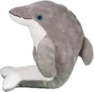 Cuddly Soft 16 inch Stuffed Bubbles The Dolphin - We Stuff 'em...You Love 'em!