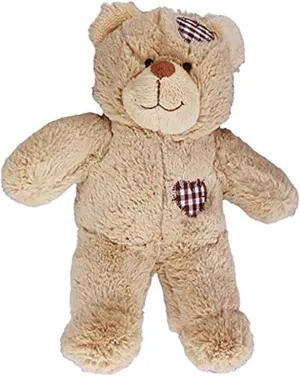 Cuddly Soft 8 inch Stuffed Brown Patches Teddy Bear...We Stuff 'em...You Love 'em!