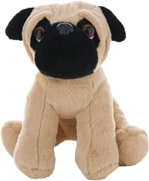 Cuddly Soft 8 inch Stuffed Pugsley The Pug. We Stuff Them, You Love Them.
