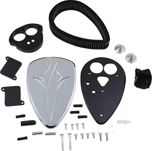 Custom Accessories Big Air Kit Chrome Pinstripe BA-2070-13