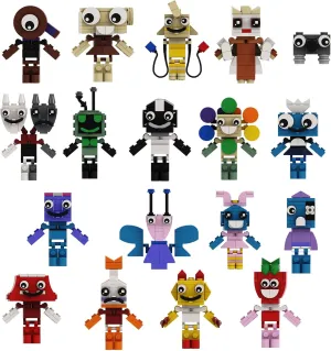 Cute Building Block Set, Funny Game World Action Figure Model Toys, Idea Building Bricks Birthday Gift for Fans (679 Pcs)