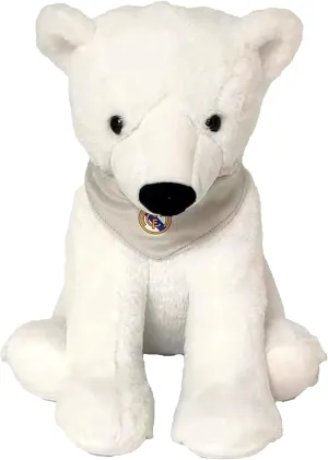 CyP Brands Real Madrid Polar Bear 30 cm White Official Product