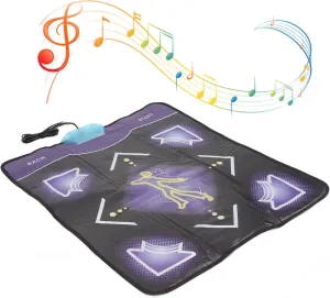 Dance Mat for Kids and Adults, 100 Music 60 Games, 512MB Memory Card, Toys Dance Blanket Games for TV Computer, Exercise Fitness Dance Step Pad Gift