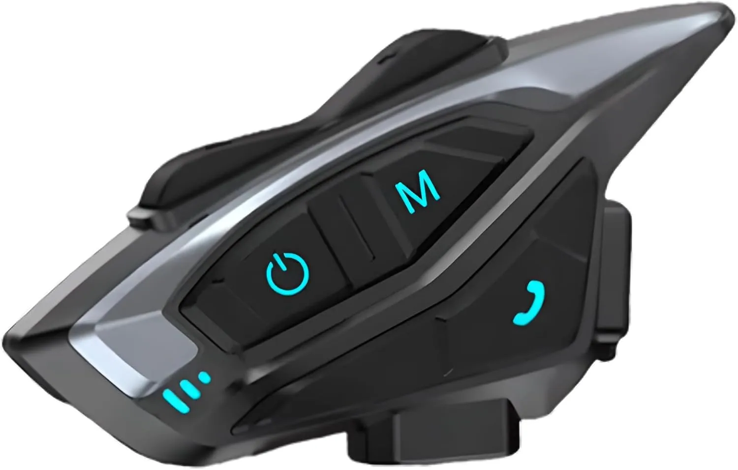 Daytona Helmets Bluetooth Motorcycle Headset - 8 Rider Helmet Bluetooth Intercom with CVC Noise Reduction, Radio, Hands-Free Calling - IP65 Waterproof Motorcycle Headset