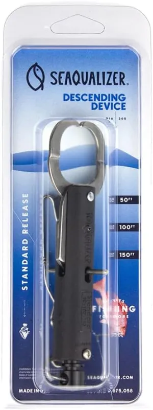 Descending Device - Standard Release 50-100-150 NOAA Compliant and Most Reliable Fish Descending Tool Pressure Activated and Fail Safe