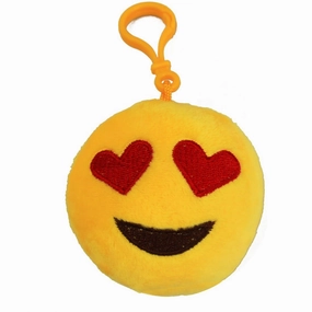 Desire Deluxe - Heart-Eye Lovely Mini Emoji Key Chain