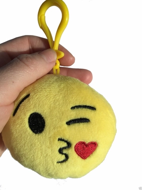 Desire Deluxe - Throwing Kiss Mini Emoticon Key Chain