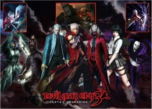 Devil May Cry 3 Collage 1000-Piece Jigsaw Puzzle for Adults | Brain Teaser, Educational Developmental Toys & Games, Building Kit Activities to Encourage Creative Play | 28 x 20 Inches