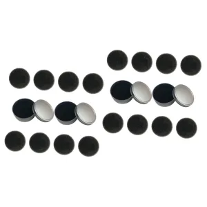 Didiseaon 2sets Makeup Brush Cleaning Sponge Set Quick Dry Cleaner Box Replacement Cotton Pads for Efficient Dry Makeup Removal