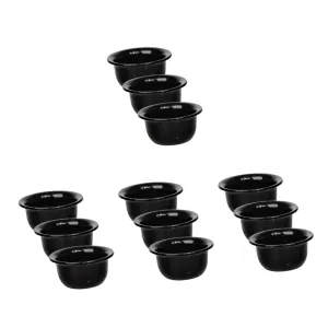 Didiseaon 4sets Shaving Bowl for Men Shaving Cream Foam Portable Reusable 3pcs*4