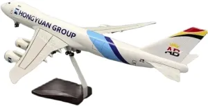 Diecast Plane Model 1：160 for B747-8F Belgian Die-cast Resin Aircraft Model Miniature Office Decoration