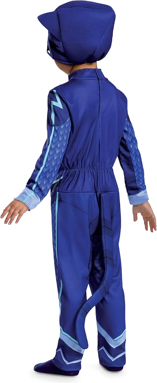 Disguise Catboy Costume for Kids, Official PJ Masks Megasuit Costume Jumpsuit and Mask