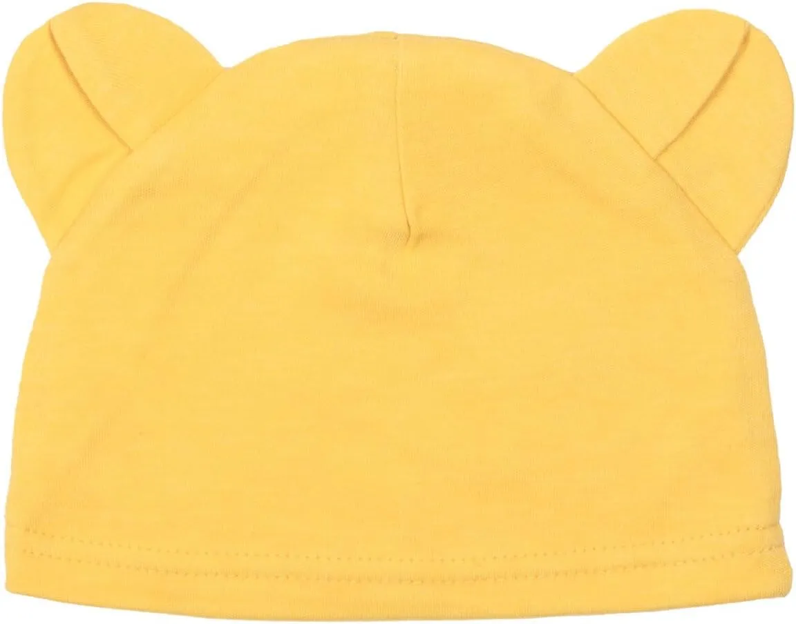 Disney Winnie the Pooh Baby Bodysuit Pants Bib and Hat 4 Piece Outfit Set Newborn to Infant