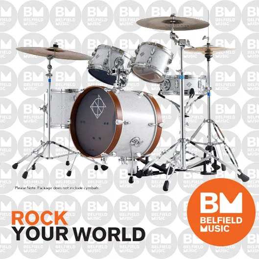 Dixon Little Roomer Series Drum Kit 5-Piece Satin Natural Lacquer Finish w/ Hardware & Bags - PODL520PKSNWB