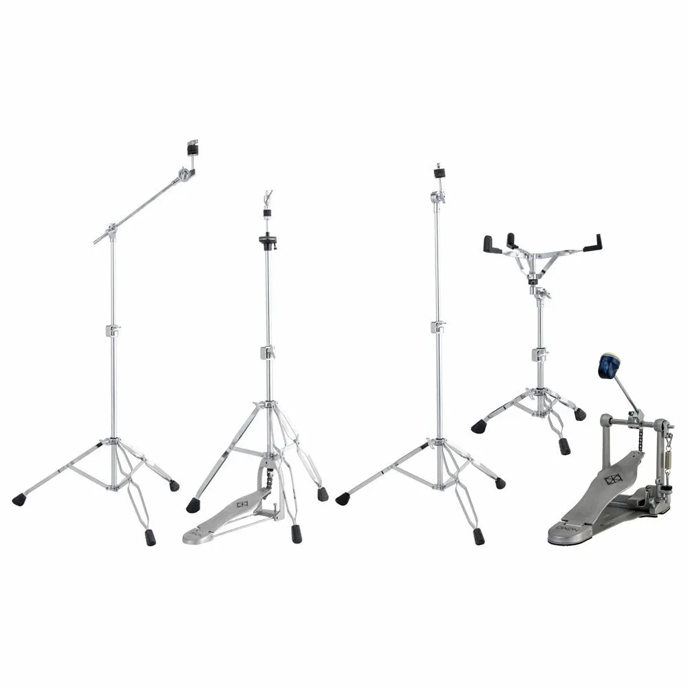 Dixon Spark Standart kit with Cymbals in Ocean Blue Sparkle