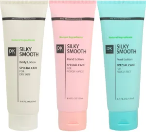 DK ELAN Silky Smooth Special Set (Body-Hand-Foot) for Dry, Rough, Itchy, Scaly, Cracked Skin