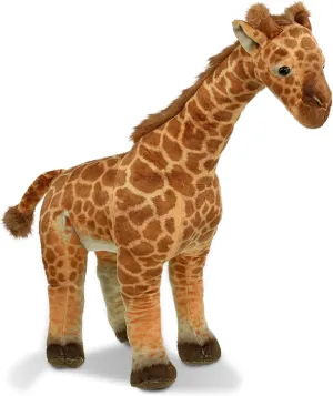 DolliBu Giraffe Stuffed Animal - Huggable Giraffe Plush, Adorable Playtime Giraffe Plush Toy, Cute Wildlife Animal Cuddle Gifts, Super Soft Plush Doll Animal Toy for Kids and Adults - 20 Inches