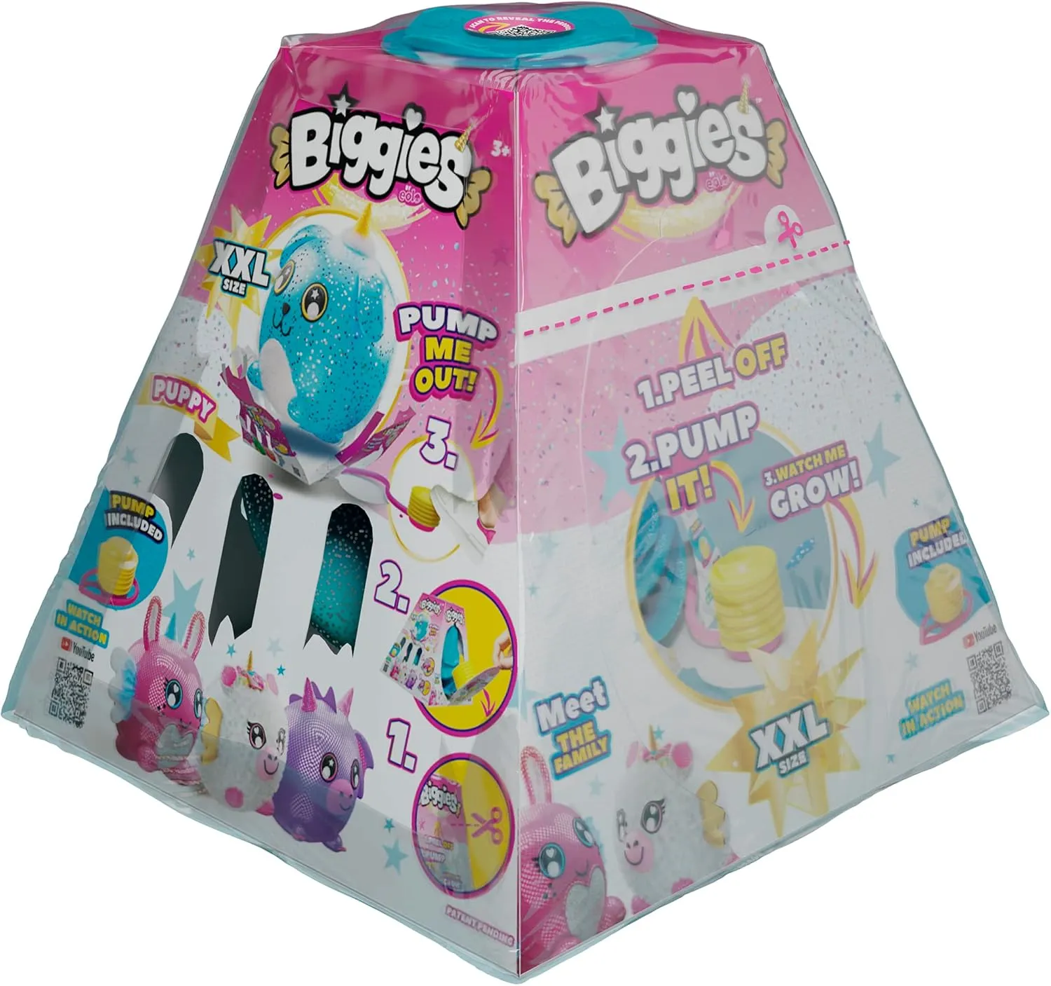 Dragon Inflatable Plush. Experience Enchantment with Fantasy-Inspired Cuddly Companions. This Giant, Soft, and Squishy Inflatable Toy Comes with a Pump and is Perfect for Ages 3-10