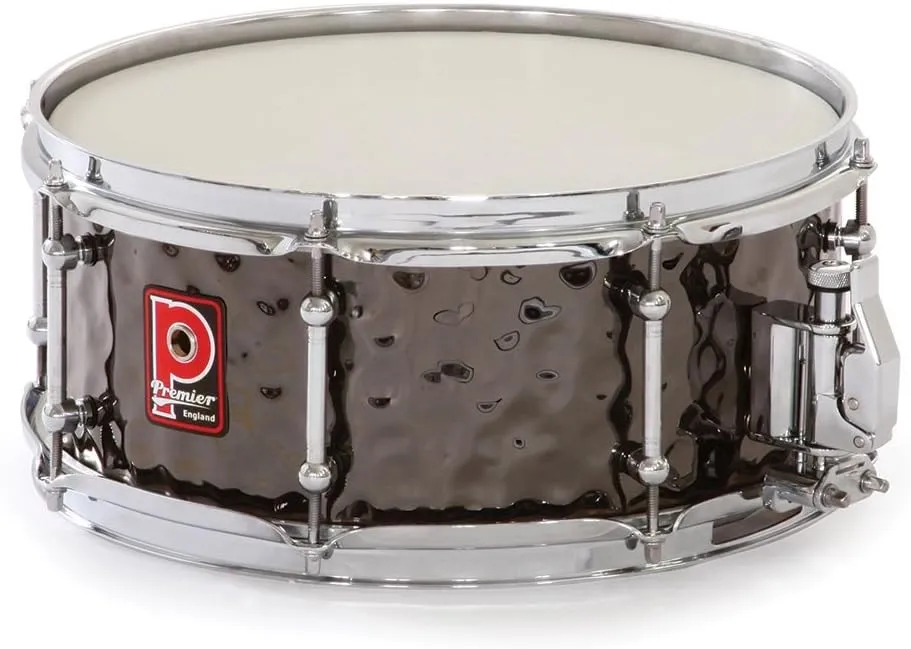 Drums Modern Classic Series 2608 1-Piece Modern Classic Snare Drum, Drum Set (Brass Hammered)