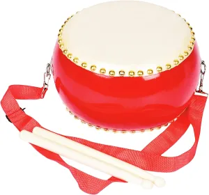 Drums Percussion Chinese Drum Hand Tambourine Taiko Bongos Musical Gifts Instruments for Kids Sensory Learning Set Little Boy Kids Toys