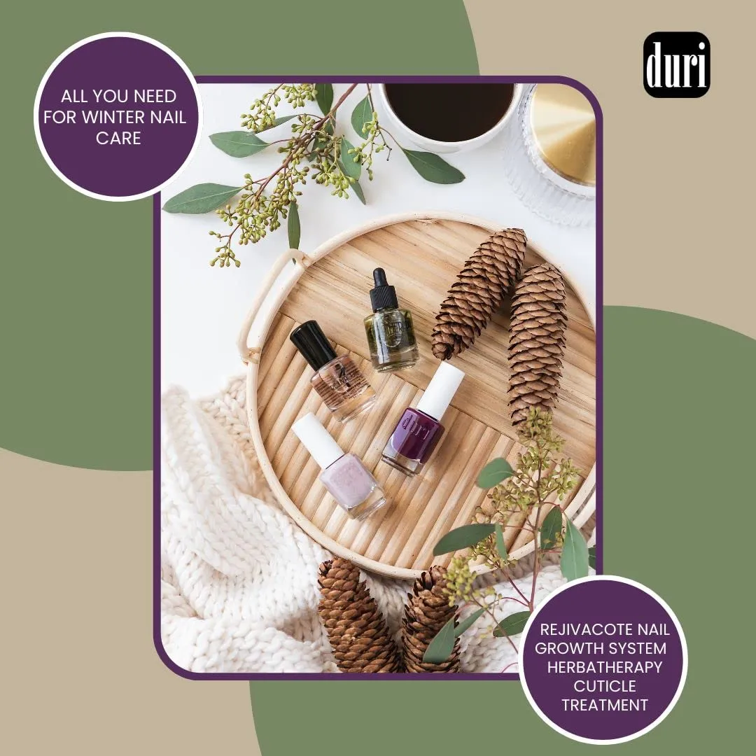 duri Nail Polish Gift Set, KIT112 Red Velvet, Nourished Nails & Lip Plumper Set, Gift Giving for a Holiday (Classic Red Nourished Nails & Lip Plumper Set)