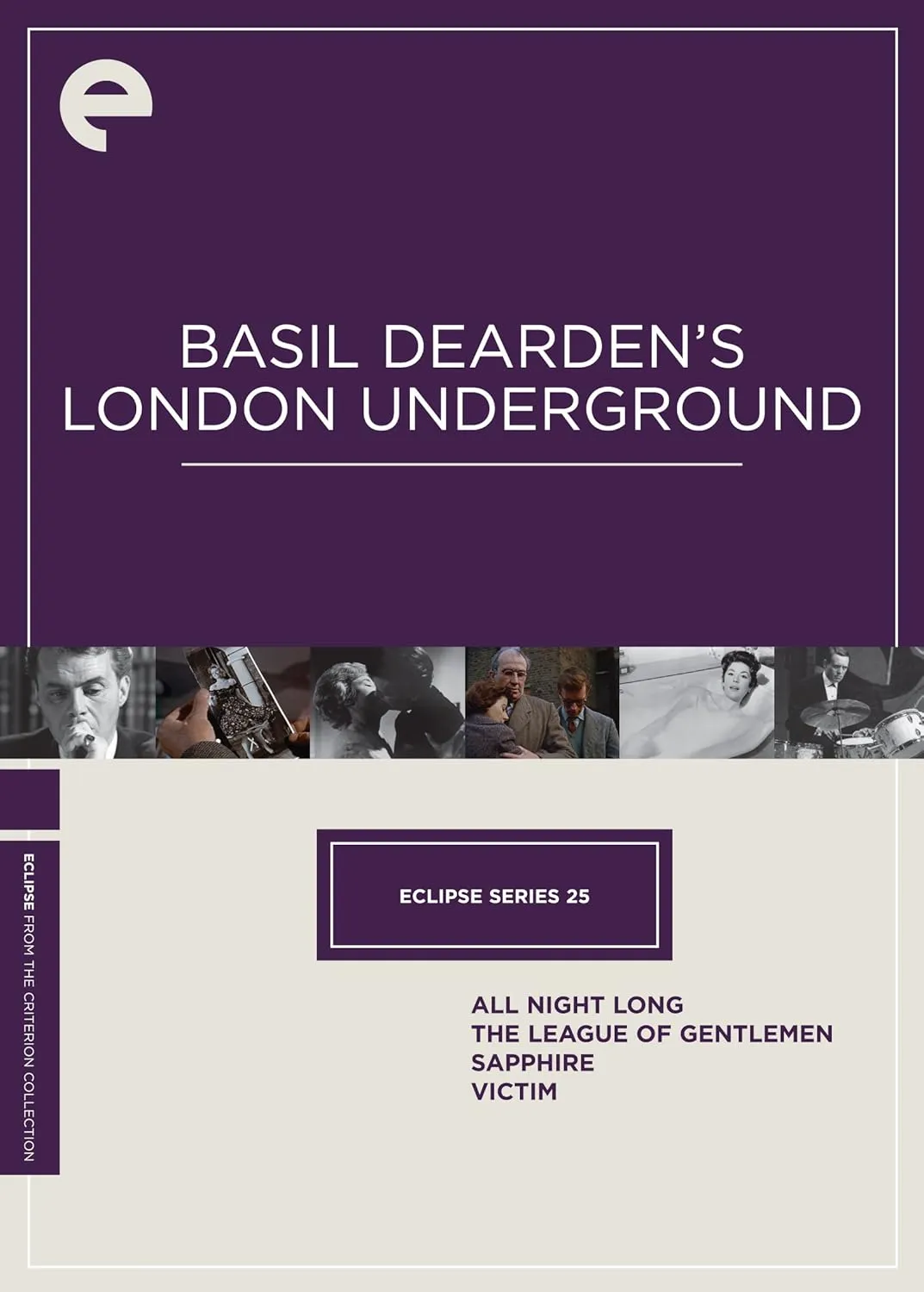 Eclipse Series 25: Basil Dearden's London Underground (Sapphire / The League of Gentlemen / Victim / All Night Long) (The Criterion Collection) [DVD]