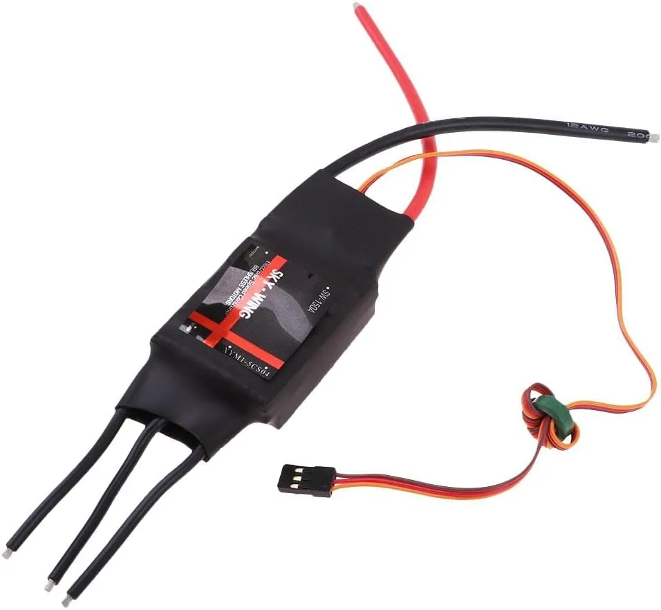 Electric 150A ESC Motor Speed Controller for RC Helicopter -, Auto Shut Down, Safe Arming - for DIY RC Projects - RC Plane Enthusiasts