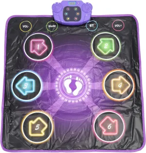 Electric Music Dance Mat, Dance Game Mat Home or Outdoors for Kids Learning Rhythm and Coordination
