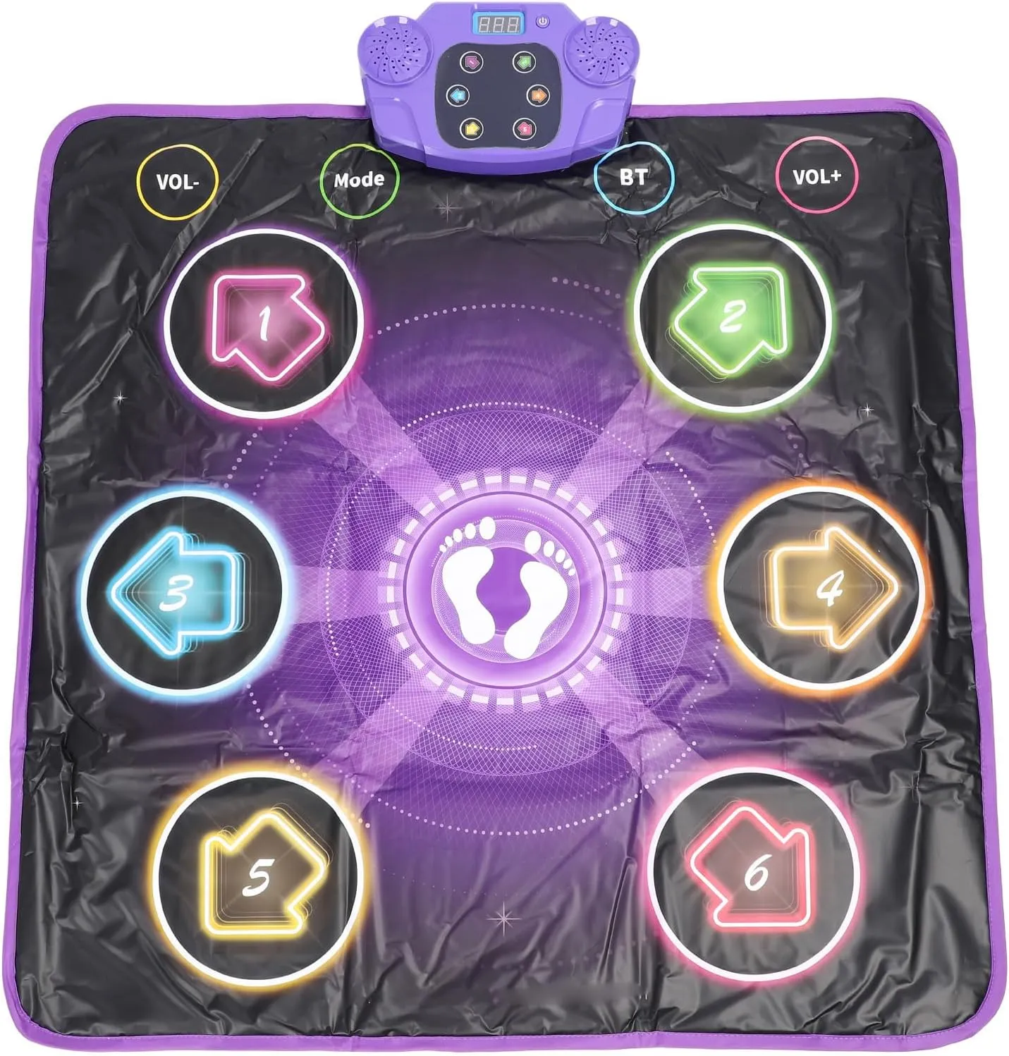 Electric Music Dance Mat, Dance Game Mat Home or Outdoors for Kids Learning Rhythm and Coordination