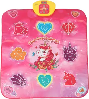 Electronic Dance Mat with Music | Touch Sensitive Dance Pad for Young Users/Adults | Multifunctional Exercise Mat & Piano | Portable, Sturdy PE/PP/ABS Material